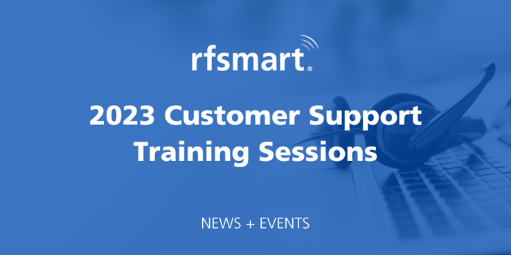 2023 Customer Training Sessions