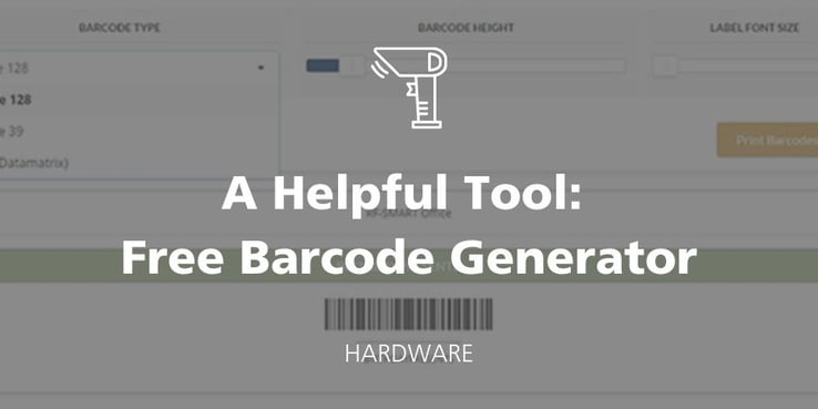 RF-SMART Free Barcode Generator Hardware Barcodes