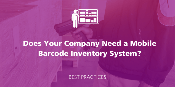Mobile Barcode Inventory System for your company