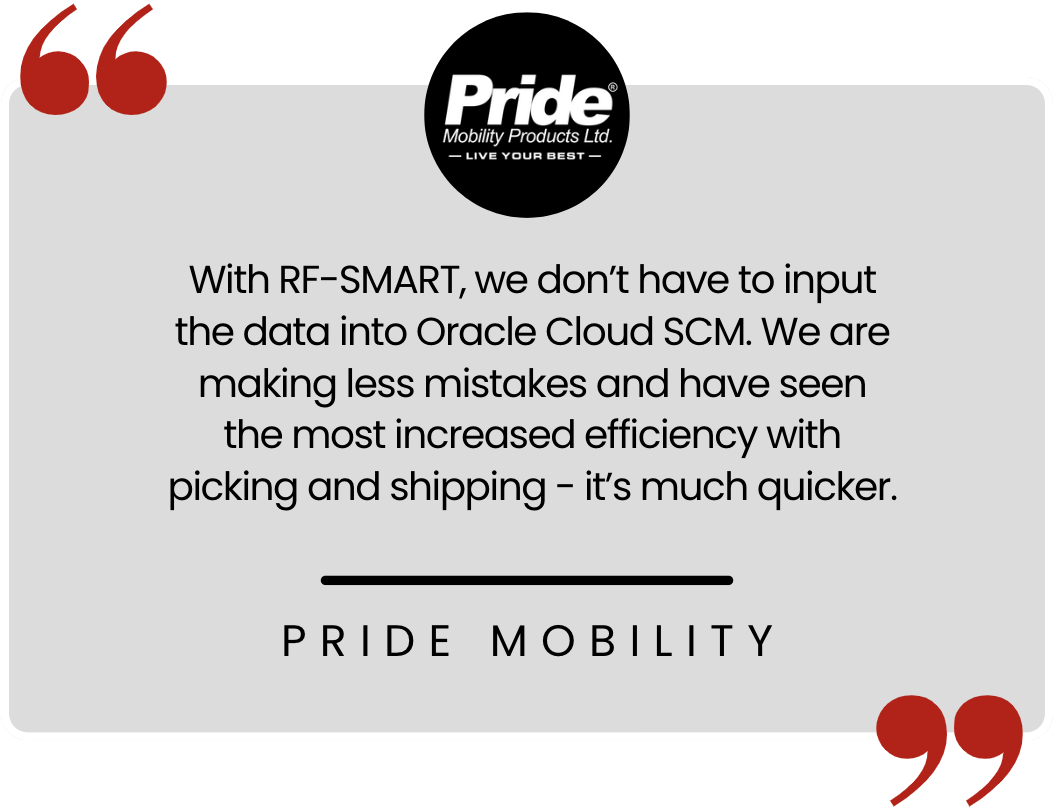 PRIDE MOBILITY QUOTE