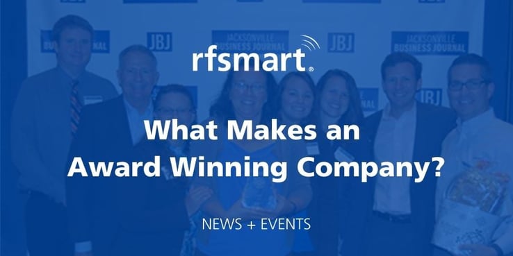RF-SMART Award Winning Employees mobile inventory wms barcoding