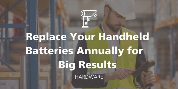 RF-SMART Hardware Handheld Scanner Batteries