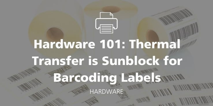 RF-SMART Hardware Thermal Transfer Barcode Labels