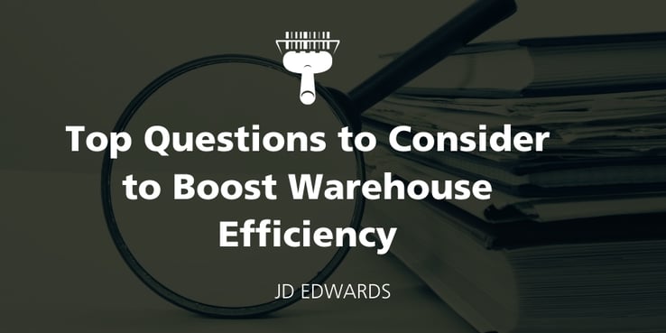 JD Edwards RF-SMART Warehouse Efficiency