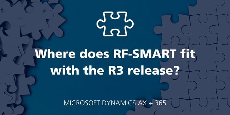 RF-SMART R3 release D365