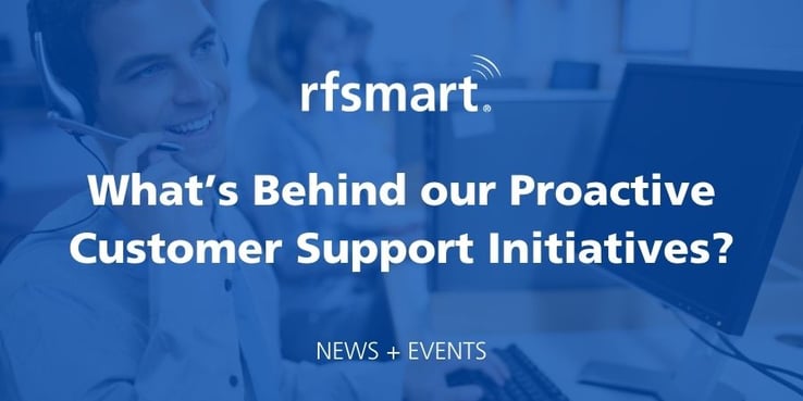 RF-SMART Proactive WMS Customer Support