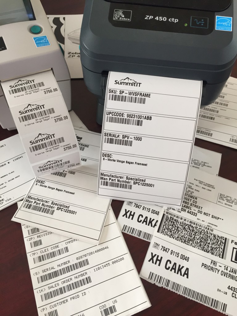 NetSuite Label Printing SummitIT, an RFSMART Printing Solution